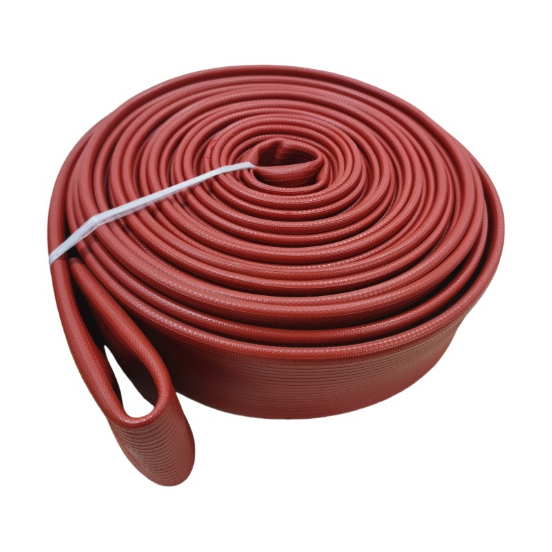Thickened wear-resistant double-sided rubber hose marine high-pressure rubber fire hose