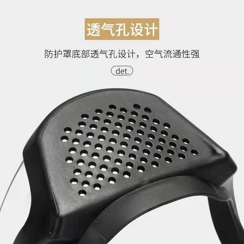 [Factory] Welding Protective Mask, Transparent, High-Definition, Dustproof, Sunproof, Oil Splash-Proof Mask, Pc Sports Cycling Anti-Fog