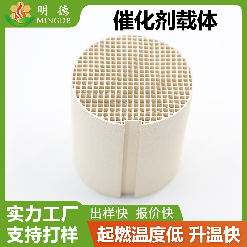 Термостойкий цилиндрический керамический носитель из иолита, различные размеры, оптовая продажа, поддержка кастомизации