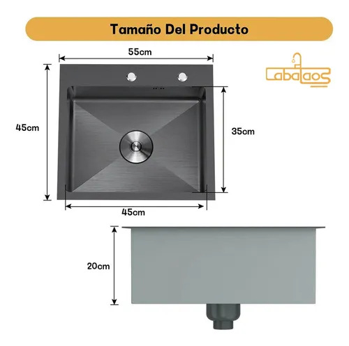 Black Pull-Out Hot and Cold Faucet Kitchen Sink Telescopic Rotatable Laundry Sink Household Faucet