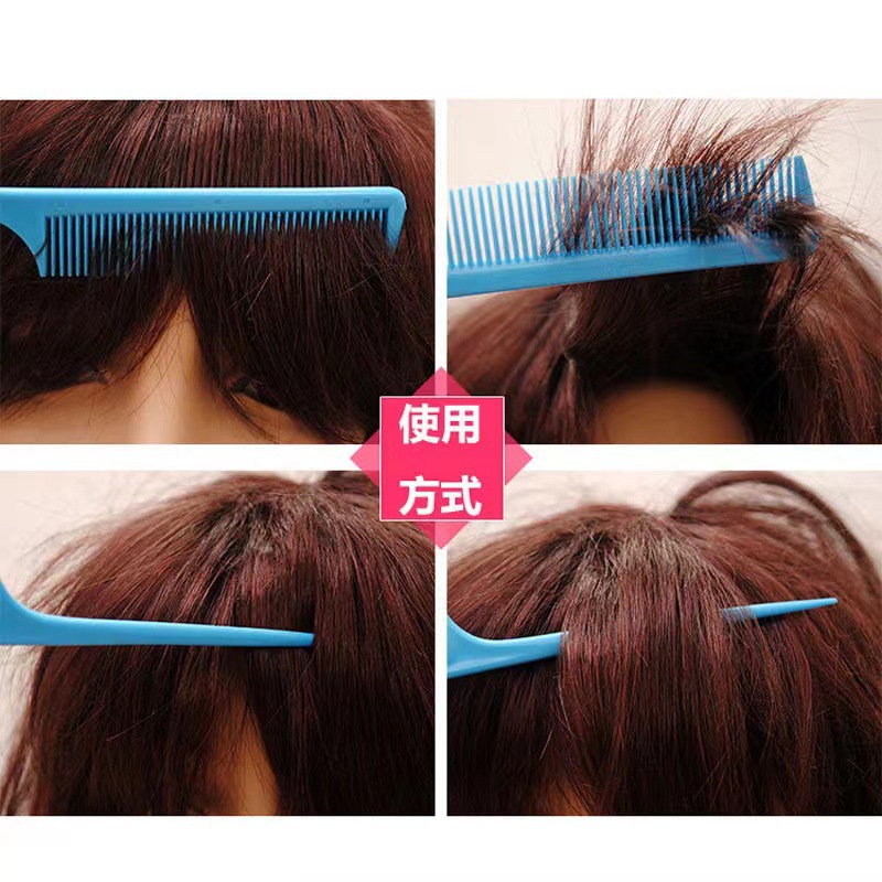 Hairdressing Tools Comb Professional Styling Sectioning Tail Comb Hair Pick Comb Wholesale Plastic Sectioning Comb