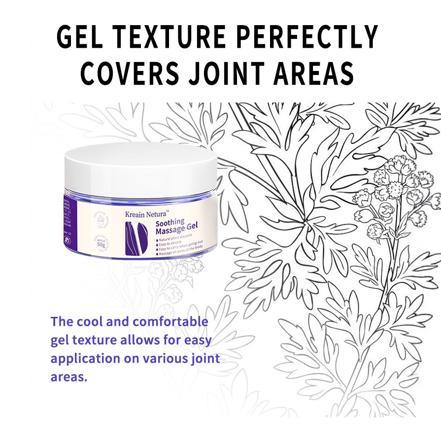 Cross-Border Hot-Selling Soothing Massage Gel Body Massage Gel Daily Care Joints Knees Elbows