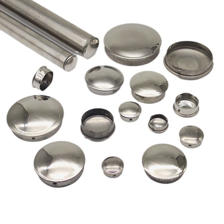 Stainless steel round pipe plug quick sealing cap welding-free head pipe cover inner plug plug cap decorative cover hole plug cap