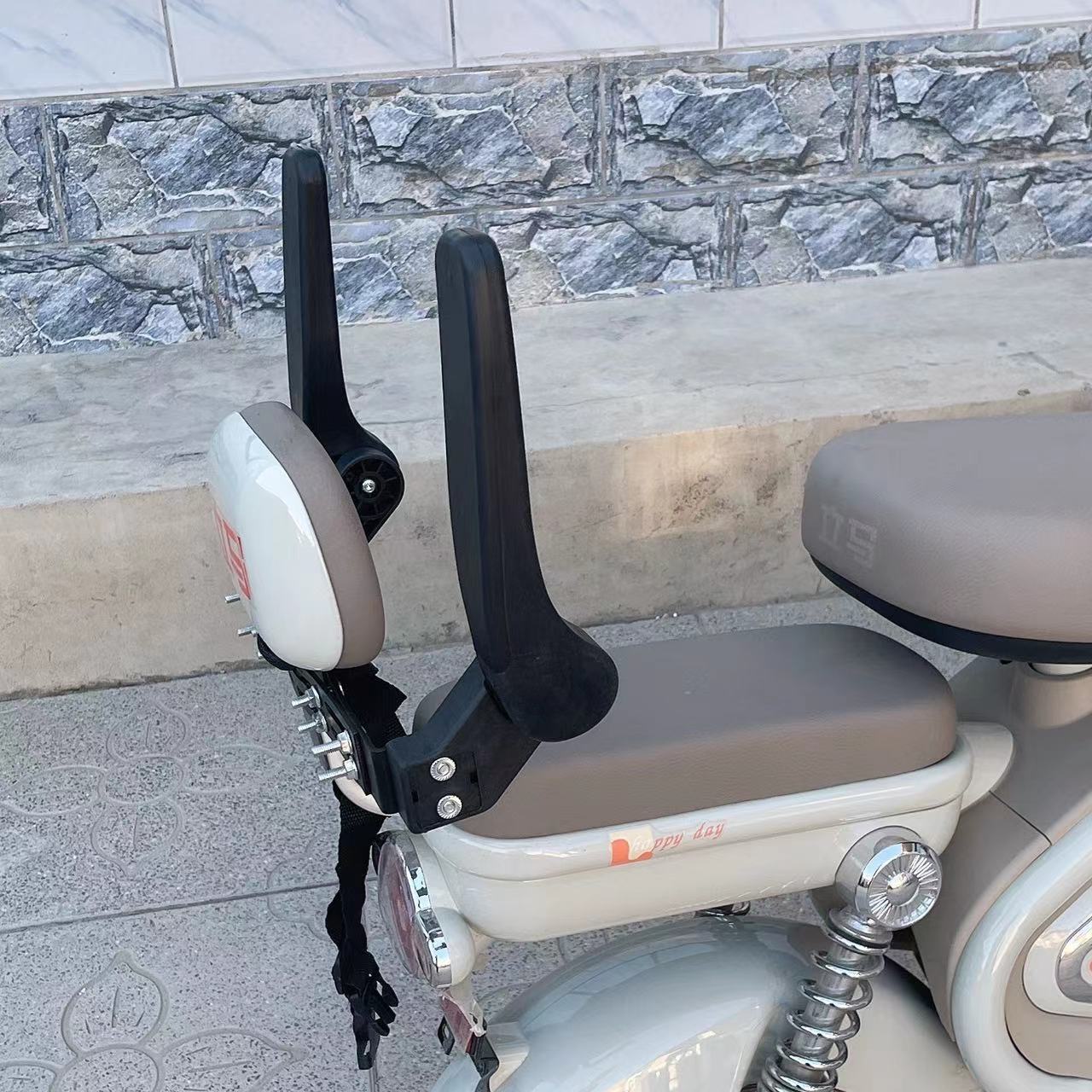 New foldable electric car child rear seat safety guardrail baby anti-fall adjustable waterproof rotatable