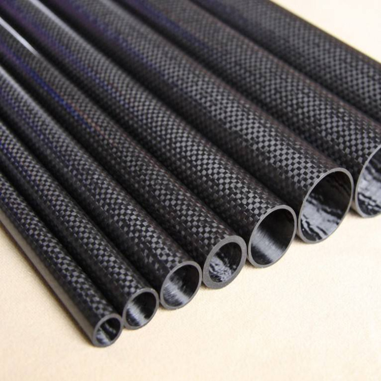 3K Carbon Fiber Square Tube 1000mm Full Carbon Fiber Square Tube Rectangular Tube Ultra-Light 3K Carbon Fiber Processing Carbon Fiber Tube