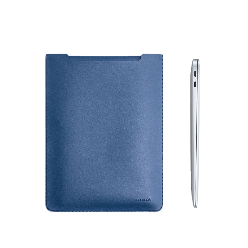 Laptop Bag macbookipad Protective Case Wear-resistant Waterproof Ultra-thin Non-magnetic Leather Sleeve