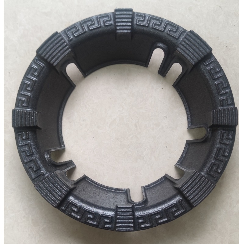 Кронштейн для газовой плиты, полимерный чехол для огня, энергосберегающий, противоскользящий, универсальный чугунный кронштейн