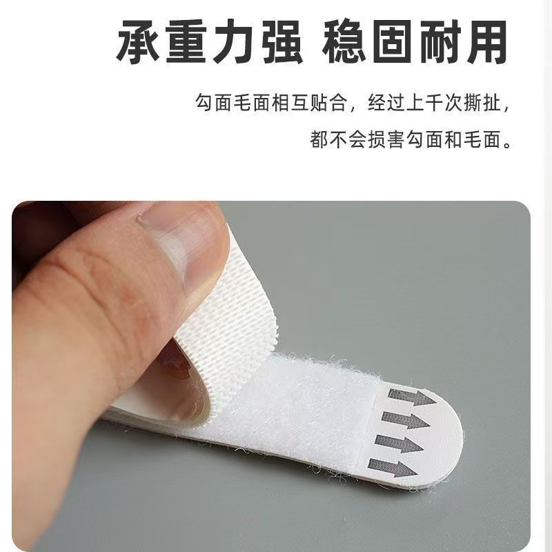 Removable Picture Hanging Strips, Easy-To-Pull Adhesive Picture Frame Hooks, Large, Medium, and Small Picture Hanging Tape, Decorative Painting Magic Double-Sided Tape