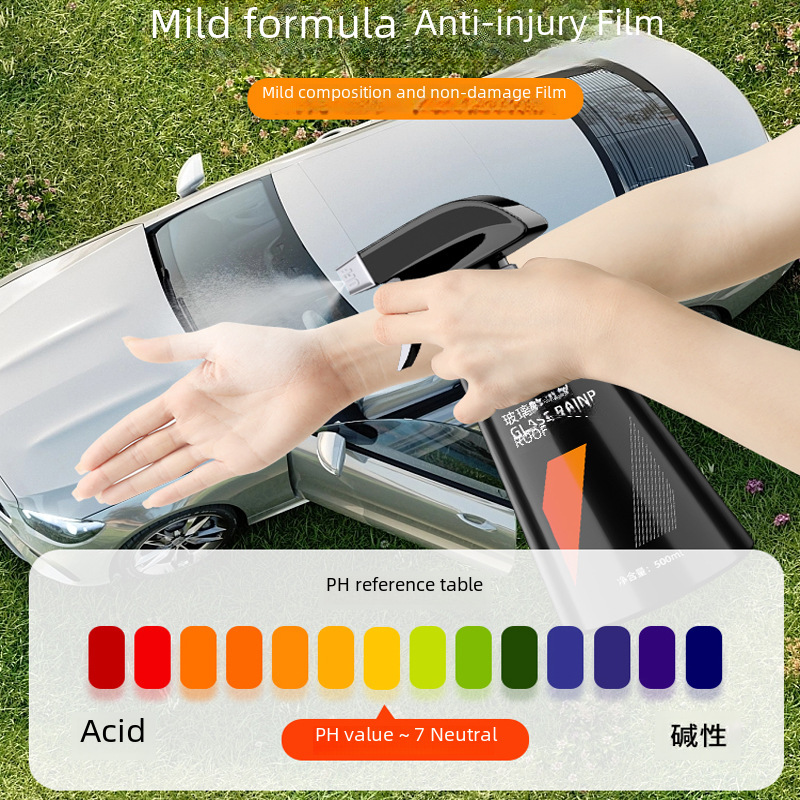 Car Windshield anti-fog spray rearview mirror waterproof anti-fog rain long-acting rain film rain oil removing film