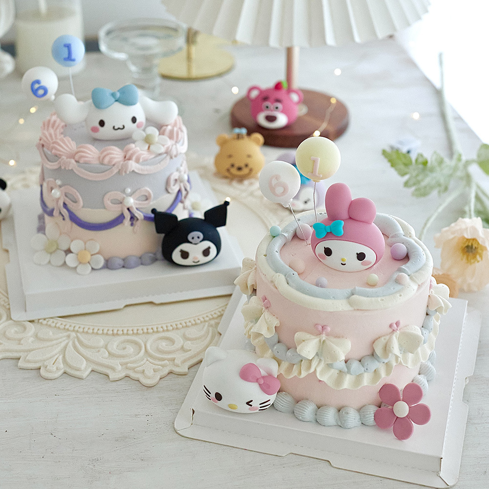 Children's Day Cake Decoration Cream Frosting Decoration Cartoon Popular Ornaments Decoration Baking Boys and Girls 61