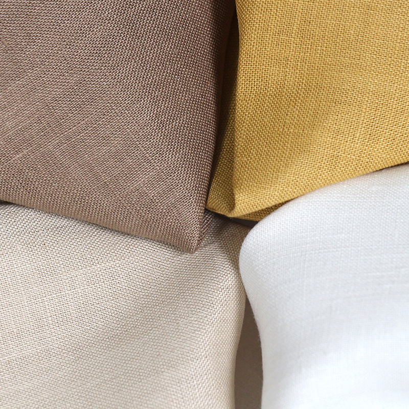 Jinlima hemp merchants wholesale 160g hemp woven fabric spring and summer Hanfu cheongsam hemp fashion fabric