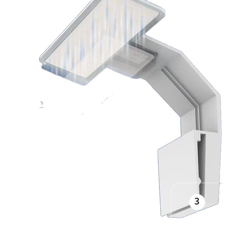 Fish Tank Light Led Light Energy-Saving Lighting Aquarium Splash-Proof Water Plant Tank Light Super Bright Small Landscaping Bracket Small Clip Light