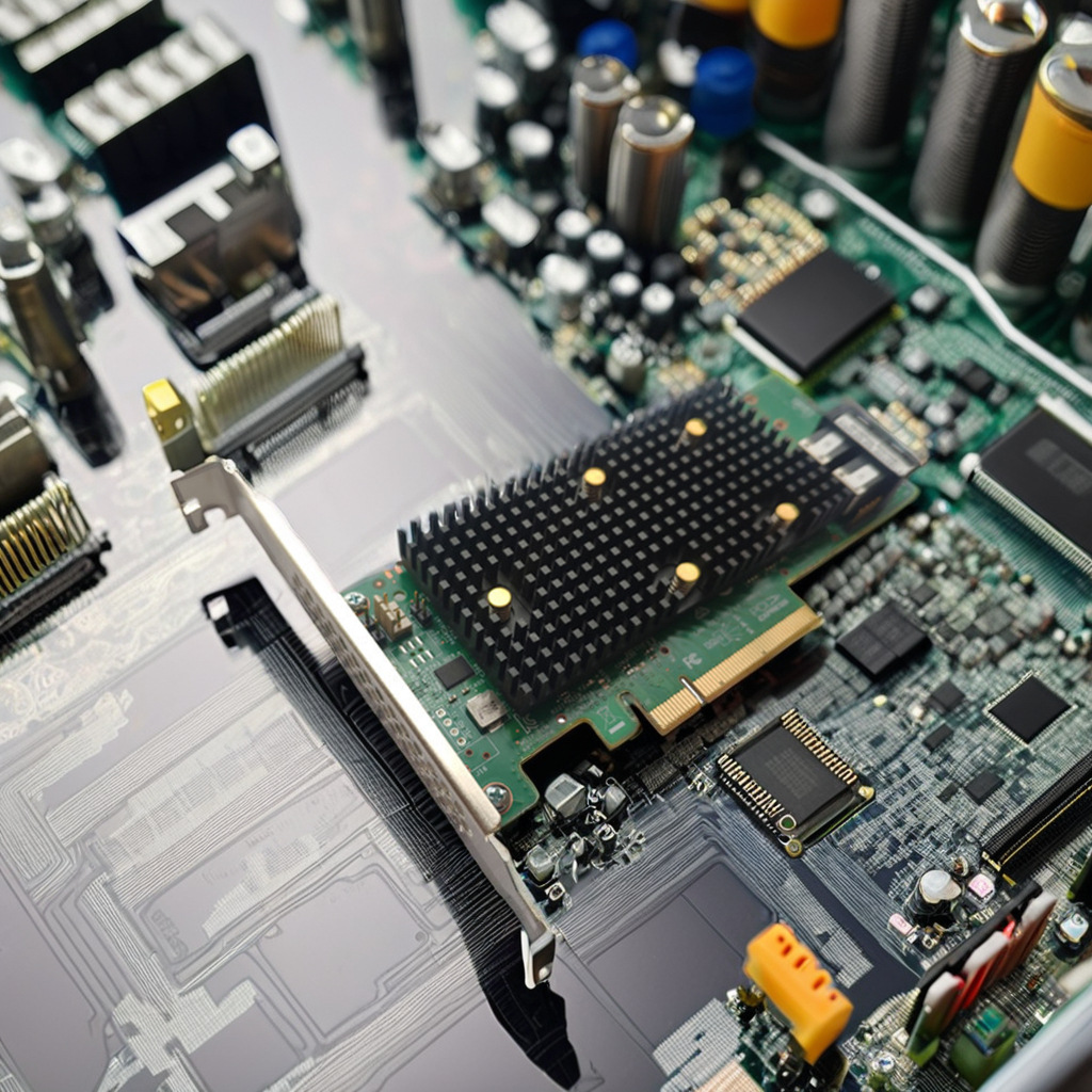 Large-Scale Integrated Circuit Megaraid 055000802 High Performance 8-Port Sff-8643 Pcie Rai