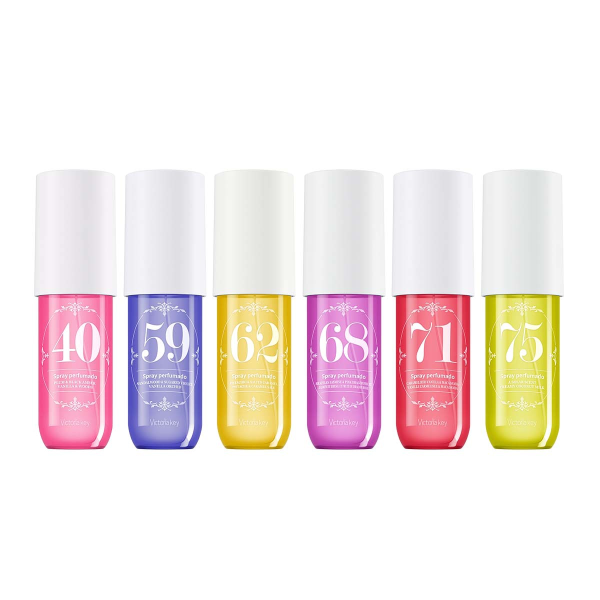 Amazon explosions non-alcohol perfume spray kit 90ML hair body perfume fragrance spray combination