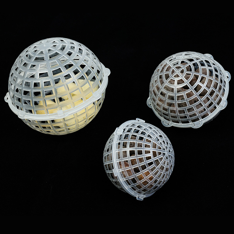 Suspension Ball Filler Sewage Treatment Filter Membrane Bio-Floating Ball Porous Filler Pp Bio-Ball Type Filler