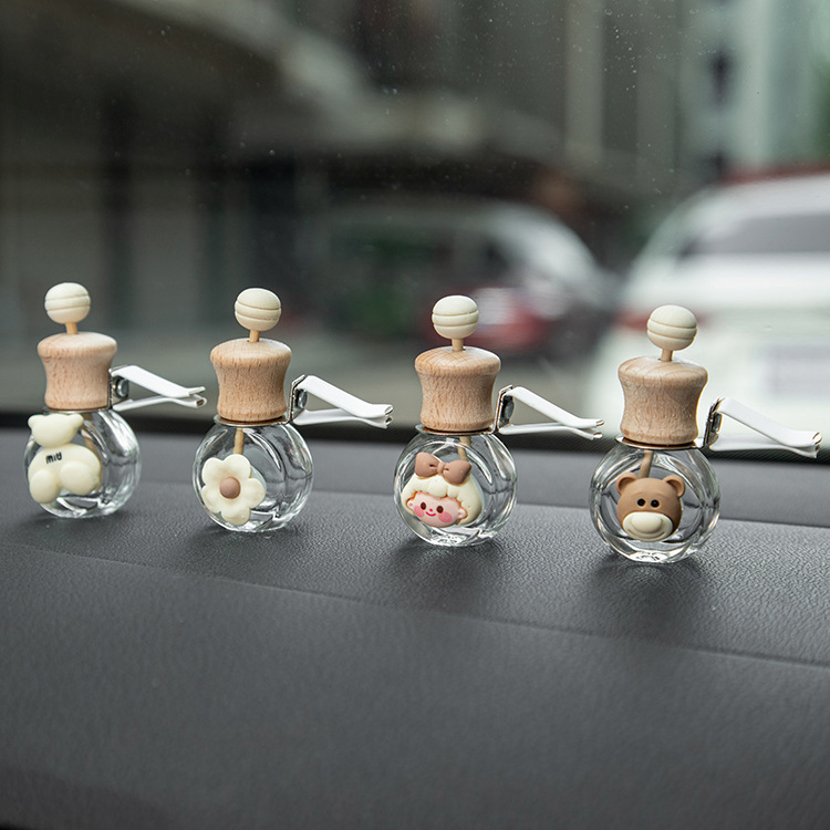 Cartoon Air Outlet Car Air Conditioner Air Outlet Decorative Aromatherapy Can Be Used as a Small Car Ornament with Long-Lasting Light Fragrance Air Conditioner
