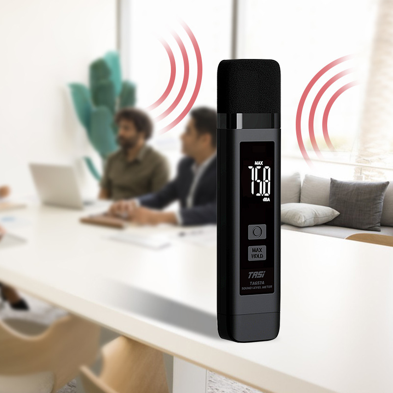 Тестер децибелов Teans TA657A, перезаряжаемый, измерение громкости, шумомер