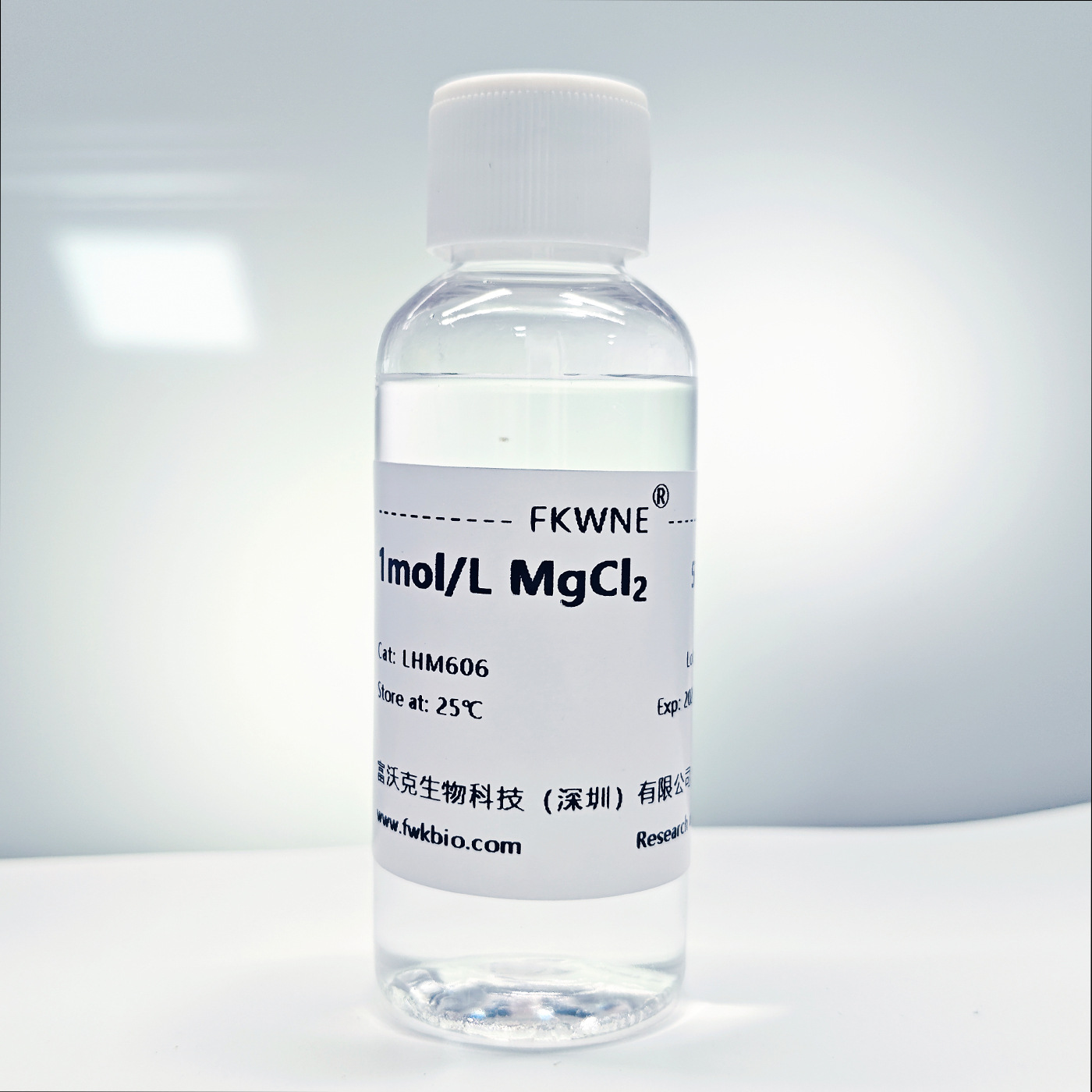 1m Mgcl2 Magnesium Chloride Standard Solution with Accurate Concentration Fwkne for Scientific Research Experiments
