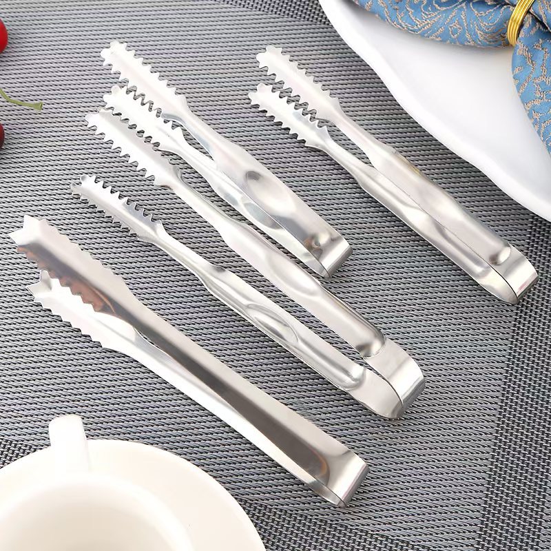 Нержавеющая сталь щипцы для льда многофункциональные щипцы для кухни