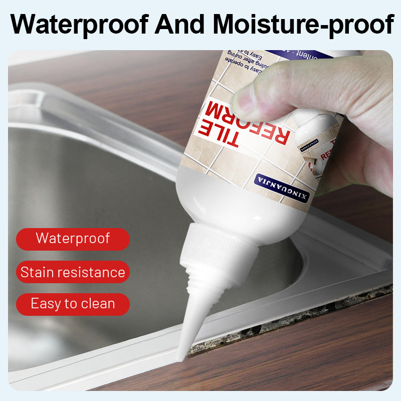 Foreign Trade Tile Caulking Agent Waterproof and Mildew-Proof Tile Repair Agent Special Caulking Agent Source Wholesale Colored Sand