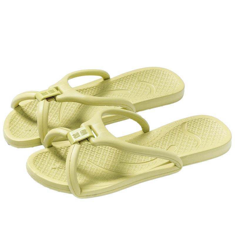 2025 summer new foldable slippers ladies travel portable hotel travel non-slip couple slippers wholesale
