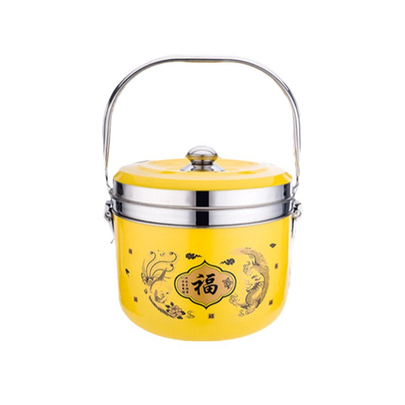 Factory Direct Sales Stainless Steel Fire-Free Cooking Pot, Cooking Pot, Long-Lasting Insulation Pot, Steaming Pot, Stew Pot, Stew Pot