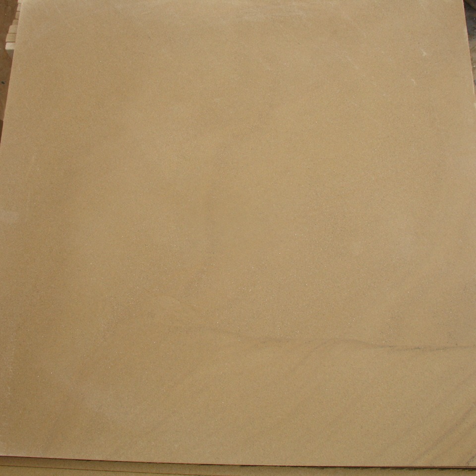 Yellow sandstone sandy medium coarse, noble color, suitable for exterior walls, floor, carving materials, mine direct supply