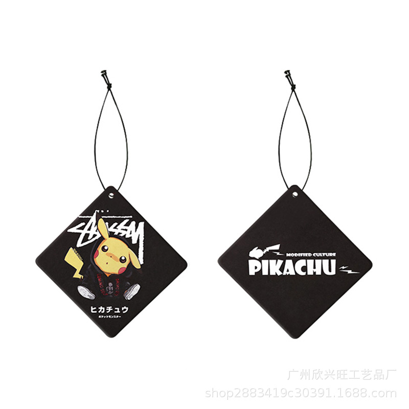 Factory made car car incense card car incense piece pendant aromatic piece cartoon paper aromatherapy incense piece incense card