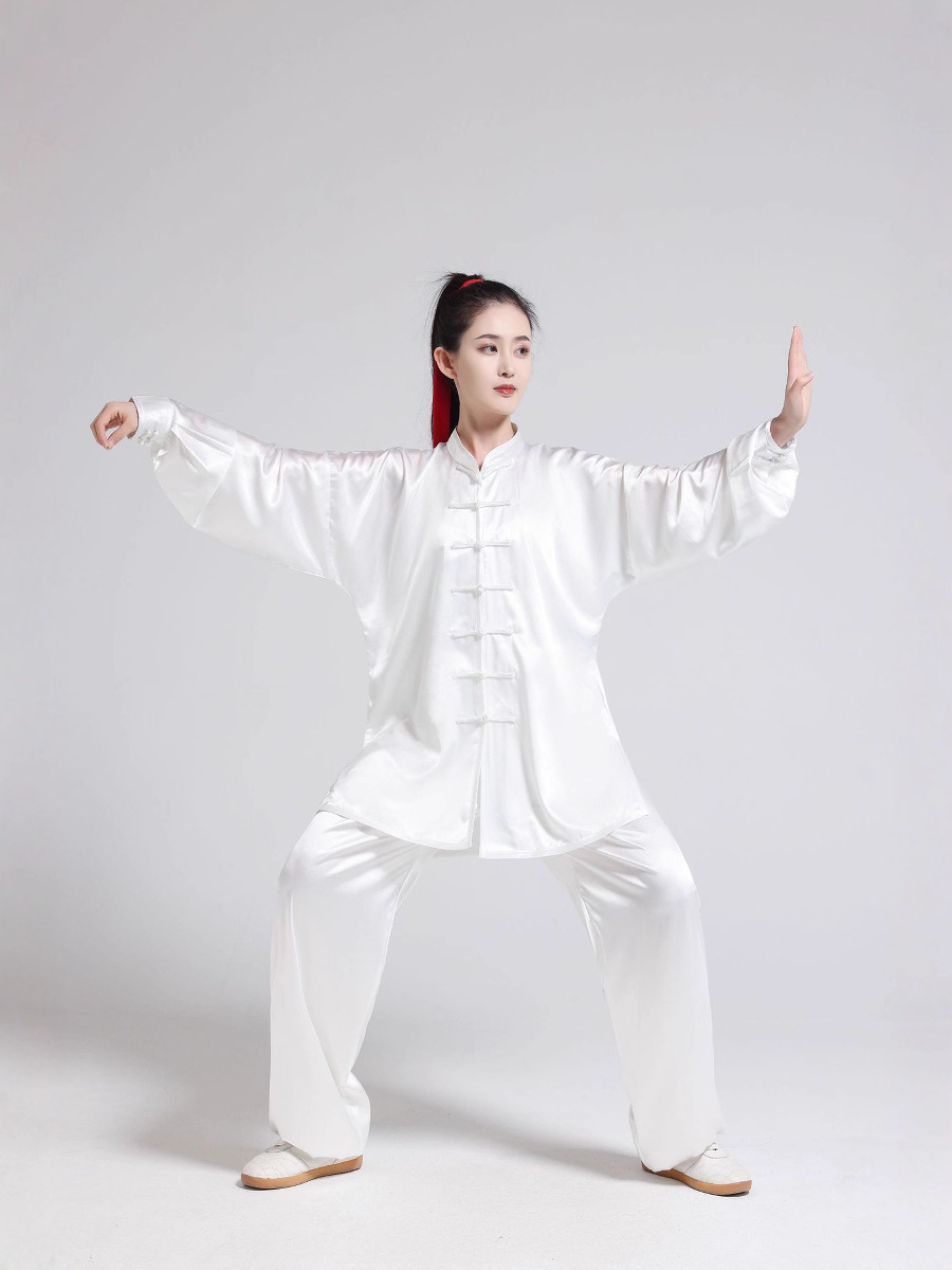 Custom Tai Chi Uniforms, Martial Arts Uniforms, Mulan Uniforms, Practice Uniforms, Performance Uniforms, Group Ba Duan Jin Tai Chi Special Uniforms