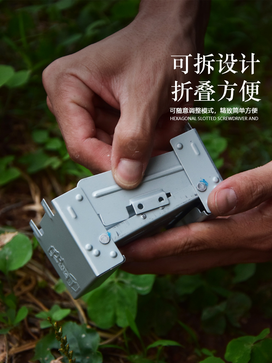 Outdoor Alcohol Stove Camping Portable Solid Alcohol Stove German Folding Stove Cassette Stove Foldable