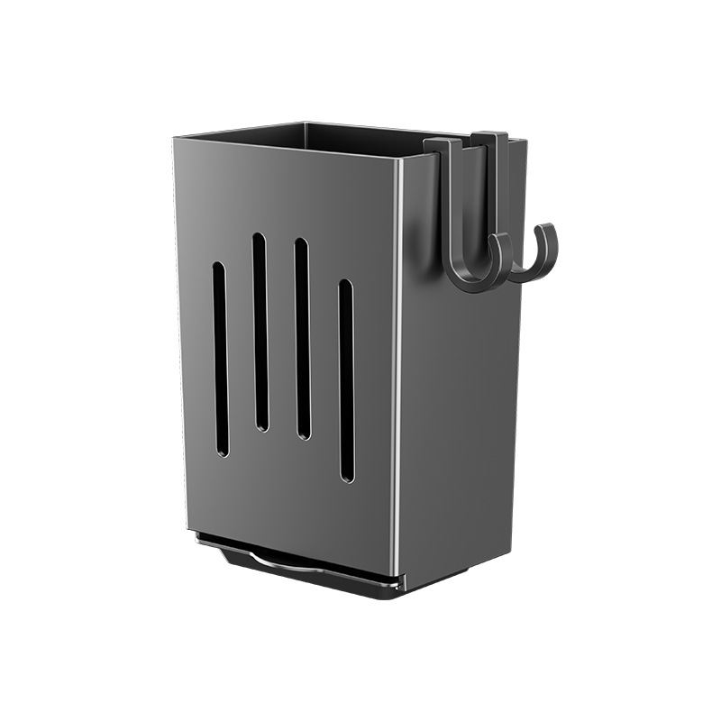 Chopstick Holder Wall-Mounted Punch-Free Kitchen Knife and Fork Cutlery Storage Box Storage Rack Cross-Border Wholesale Chopstick Cage Manufacturer