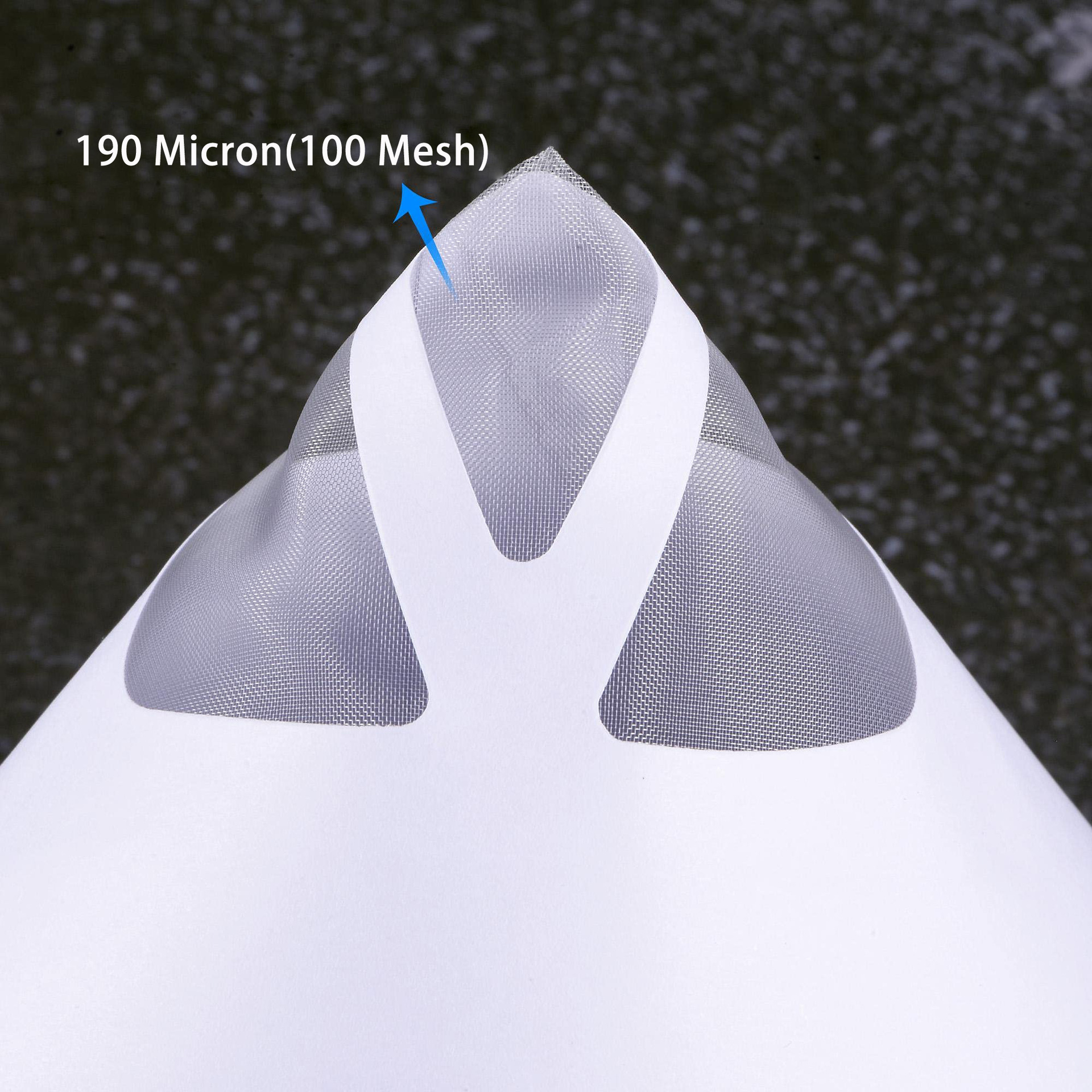 Factory spot filter paper car paint paint paper funnel 100 mesh 190 Micron offset paper nylon filter