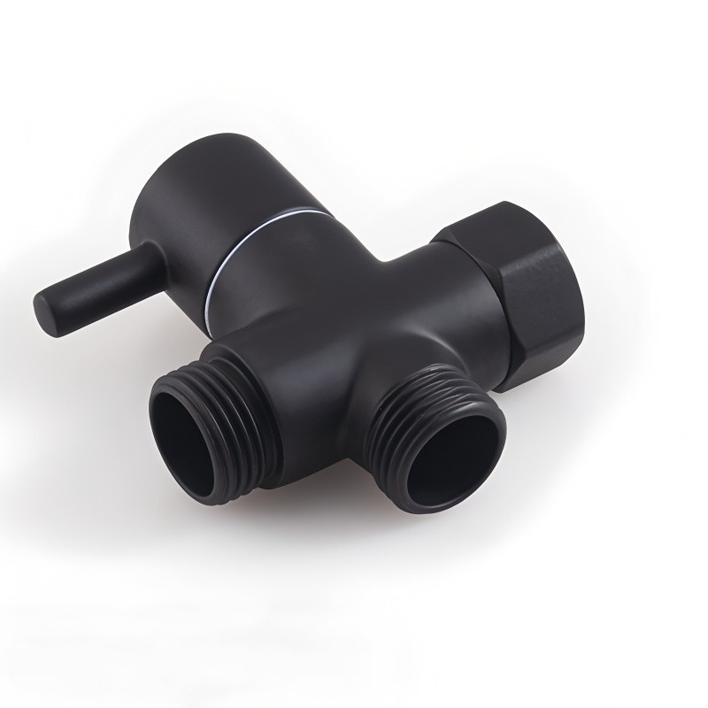 Cross-border all-copper water separator three-head four-split quick-opening water separator three-way shower accessories shower faucet switching valve