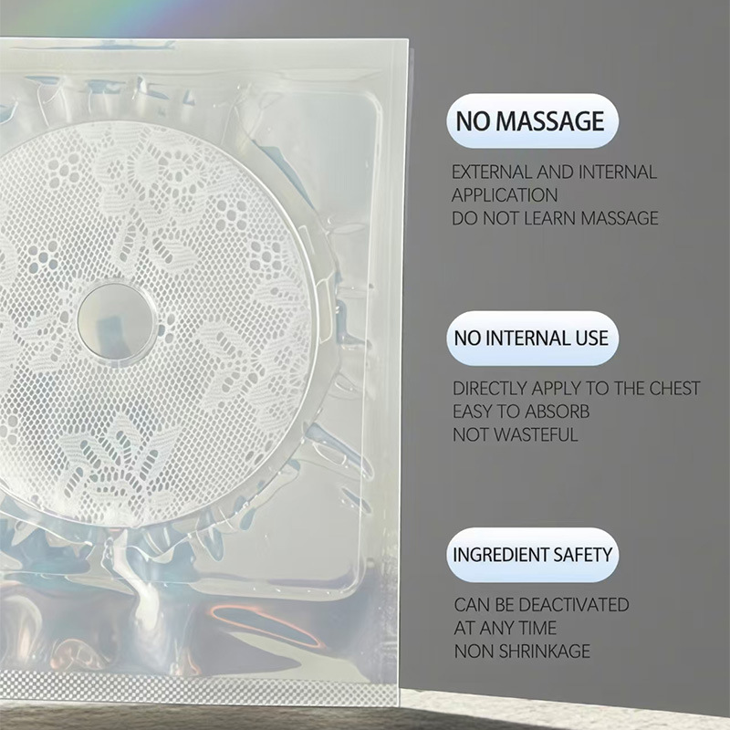 Cross-Border Collagen Lace Breast Mask Fengyunfeng White Lace Breast Patch Firming Women's Breast Beauty Breast Patch
