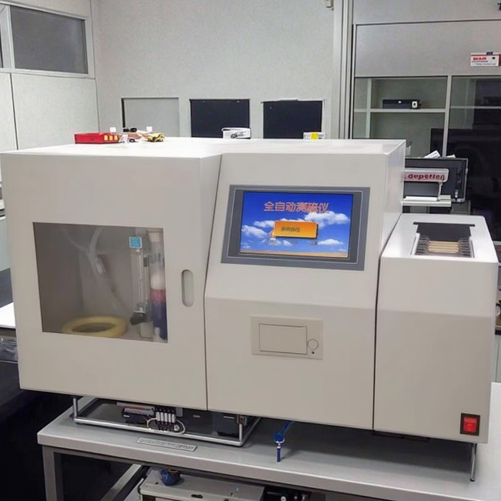 Intelligent Rapid Sulfur Content Analyzer Coal Quality Testing Equipment Micro-Coulomb Sulfur Analyzer Microcomputer Intelligent Sulfur Analyzer