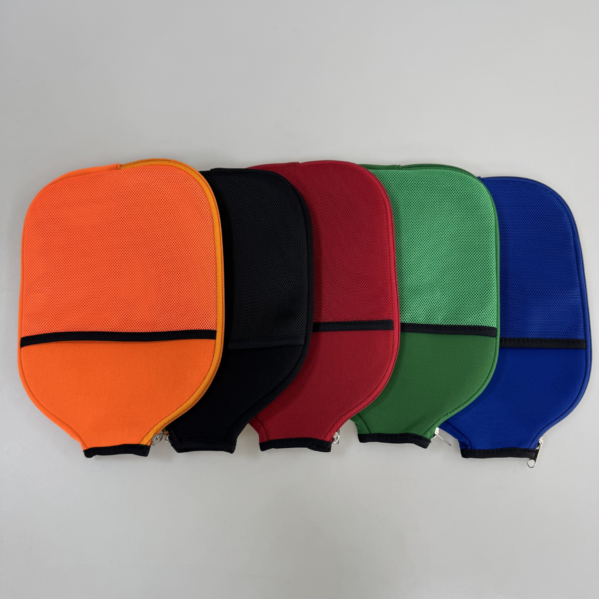 Простой стильный сетчатый мешок для спортивной защиты, экологически чистый неопрена, для хранения мячей для пикбола, дайвинг-ткань