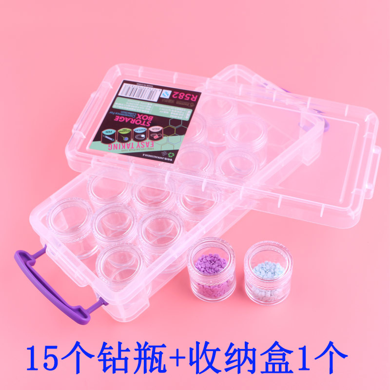 Diamond Painting Storage Box with 21 Compartments, Diamond Box with 28 Compartments, Diamond Embroidery Sticker, Diamond Dot Diamond Masonry Diamond Box