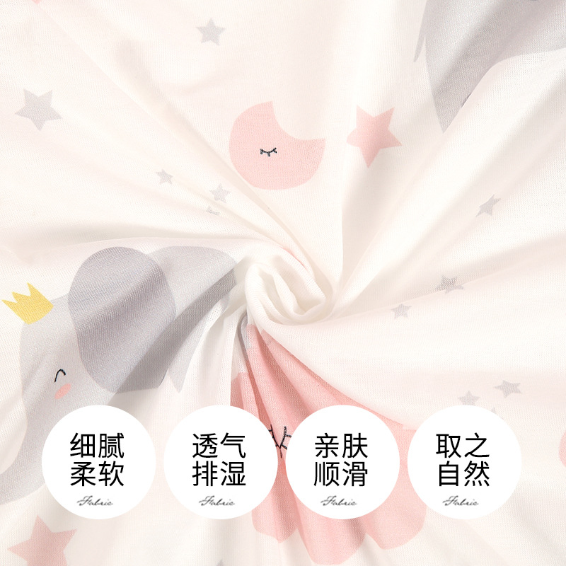 Cross-Border Baby Touch Table Urine Changing Table Cover Soft Knitted Printed Changing Cover Diaper Table Removable Cloth Cover