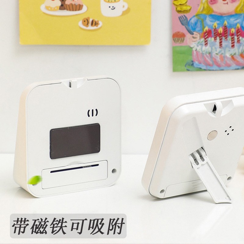 Multifunctional Large-Screen Timer Kitchen Baking Timer Student Reminder Desktop Magnetic Countdown Timer