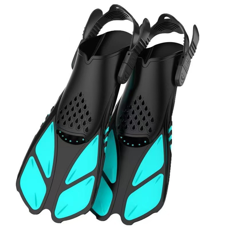 Professional Diving Fins, Adjustable Foot Sleeves, Men's and Women's Freestyle Training Fins, Silicone Amazon Bestsellers