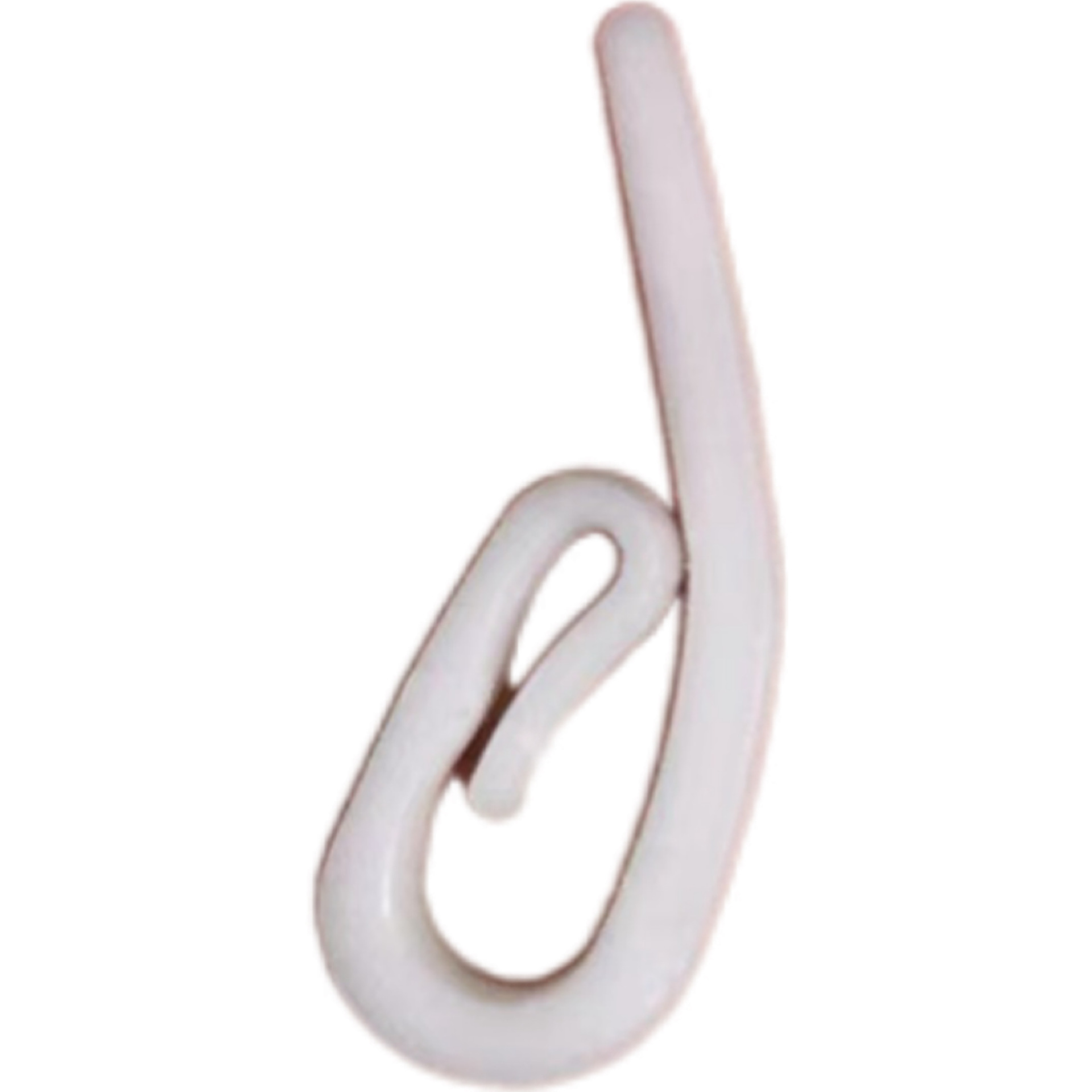 s-shaped hook plastic small hook snake-shaped curtain with hook curtain accessories factory direct sales