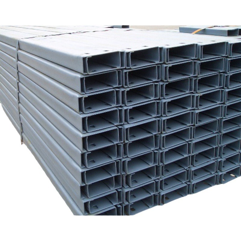 Cold-Rolled C-Shaped Steel Galvanized Special-Shaped Steel Cold-Rolled Thin-Walled Profile C-Shaped Steel Anti-Seismic Bracket Photovoltaic Cold-Rolled Thin-Walled Steel Profile