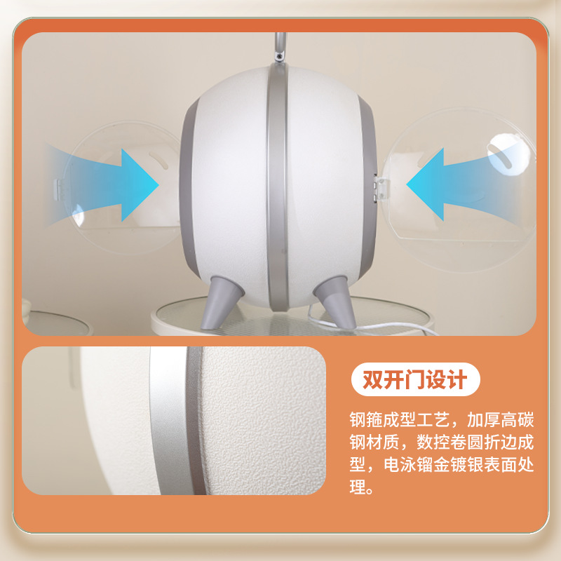 Cat Drying Box, Household Silent Pet Shop Dryer, Dog Bathing Fully Automatic Water Blower, Cat Nest Deodorizer