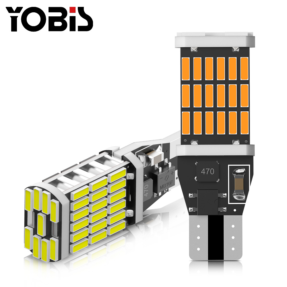 Светодиодный фонарь T15-4014-45Smd, сигнал поворота и стоп-сигнал с высокой яркостью