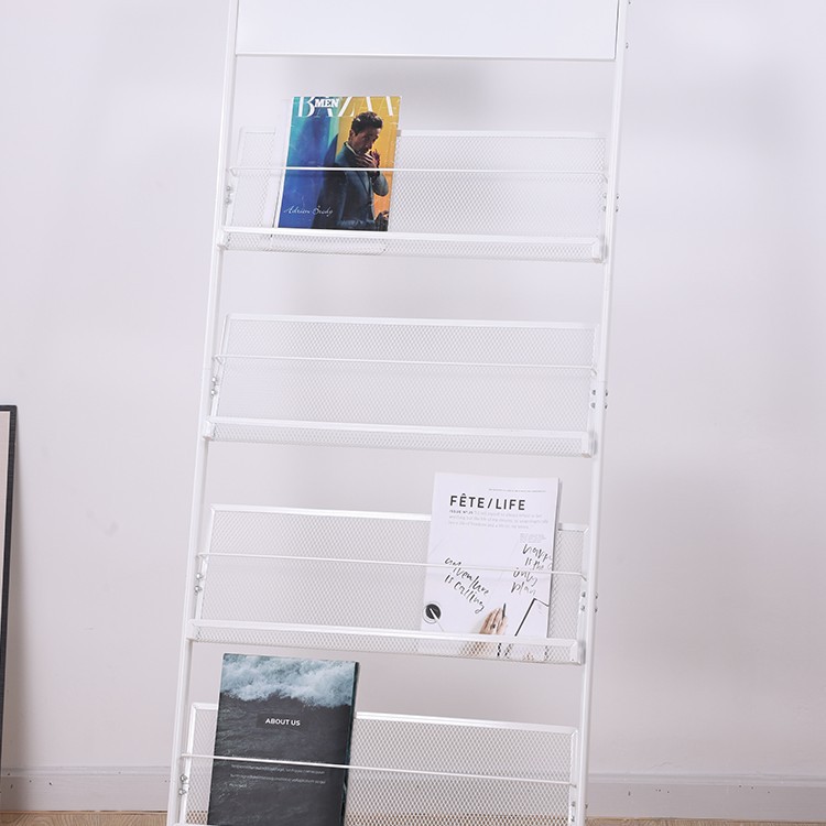 Magazine Rack, Book, Journal and Newspaper Rack, Single-Page Display Rack, Floor-Standing Newspaper and Newspaper Rack, Promotional Information Exhibition