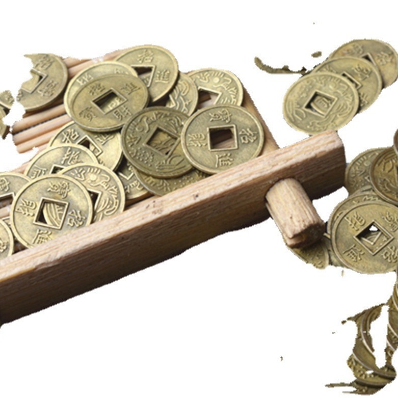 Cross-border Southeast Asian jewelry accessories alloy copper antique coins about 13mm diameter crafts diy accessories