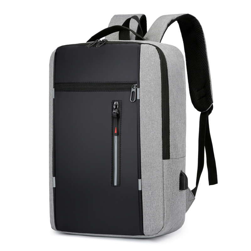 Backpack Men's Business Casual USB Backpack Multifunctional Business Travel Commuting Laptop Backpack Cross-Border