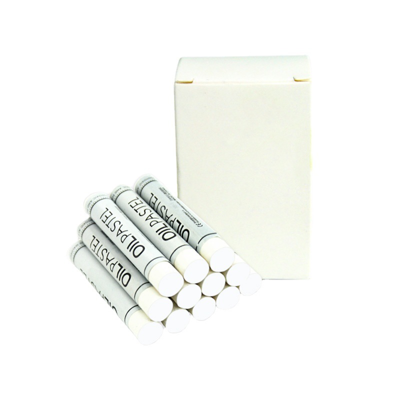 Z Oil Pastel Crayon Bulk Heavy Color Art Monochrome 12 Refill Brushes Kindergarten Graffiti Thick Color Stick