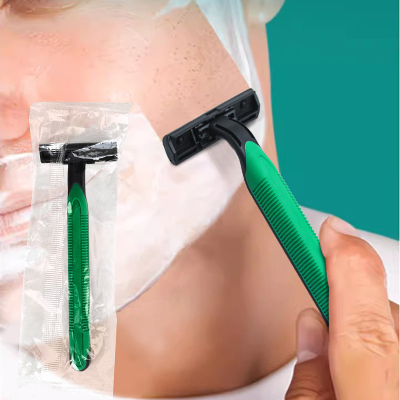 Одноразовая ручная бритва, портативная, для мужчин, для гостиничных номеров, одноразовые принадлежности