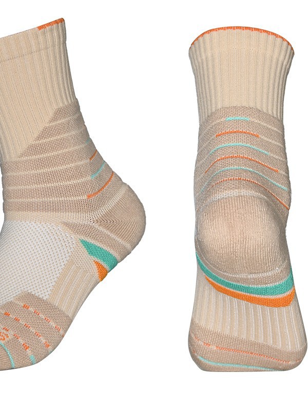 Basketball Socks Men's Mid-Length Thickeneded Pure Cotton Professional Running Adult Men's Towel Bottom Elite High-Top Football Socks